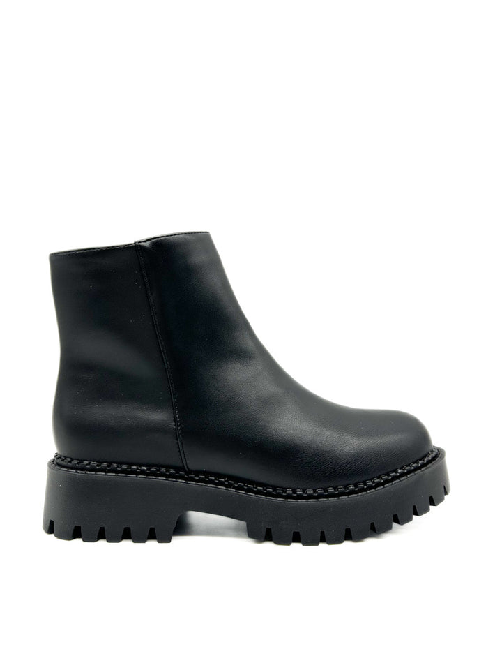 Botas botín Negras Dos Piezas Removibles 9959