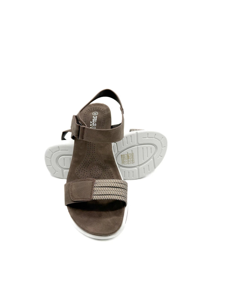 Sandalia de Confort Ergonómica con Doble Ajuste de Velcro