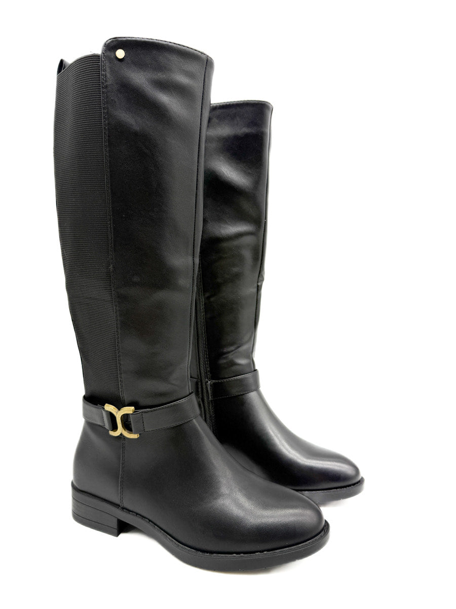 Botas Altas con Elástico Estilo Clásico
