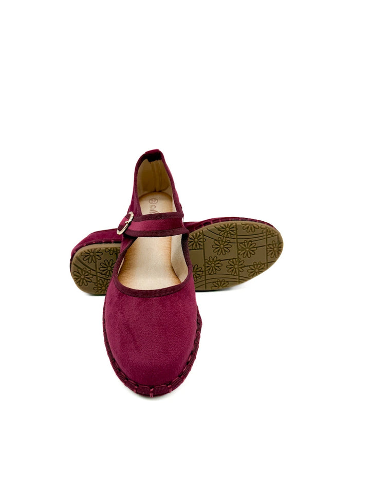 Merceditas de Terciopelo Bicolor