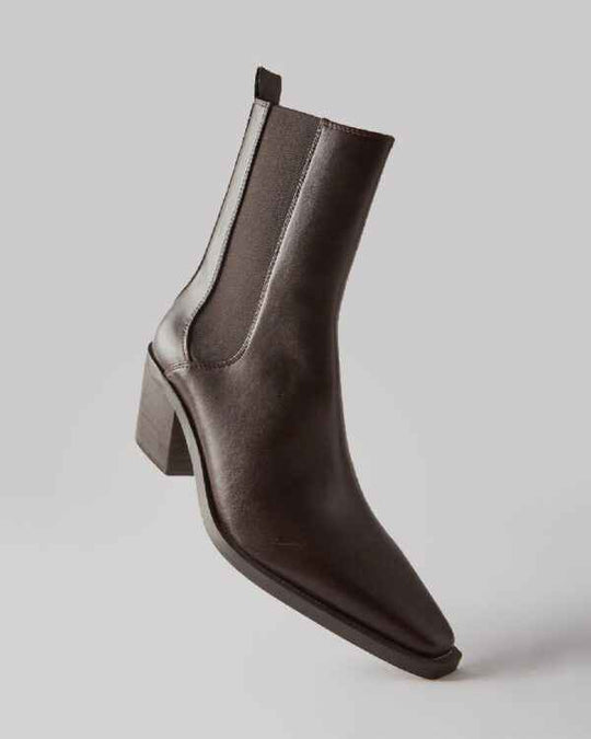 Botines de Tacón Ancho, Corina M3740 Marrón