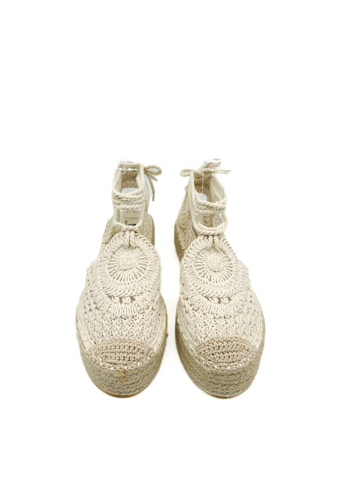 Esparteñas con Plataforma Crochet NK507