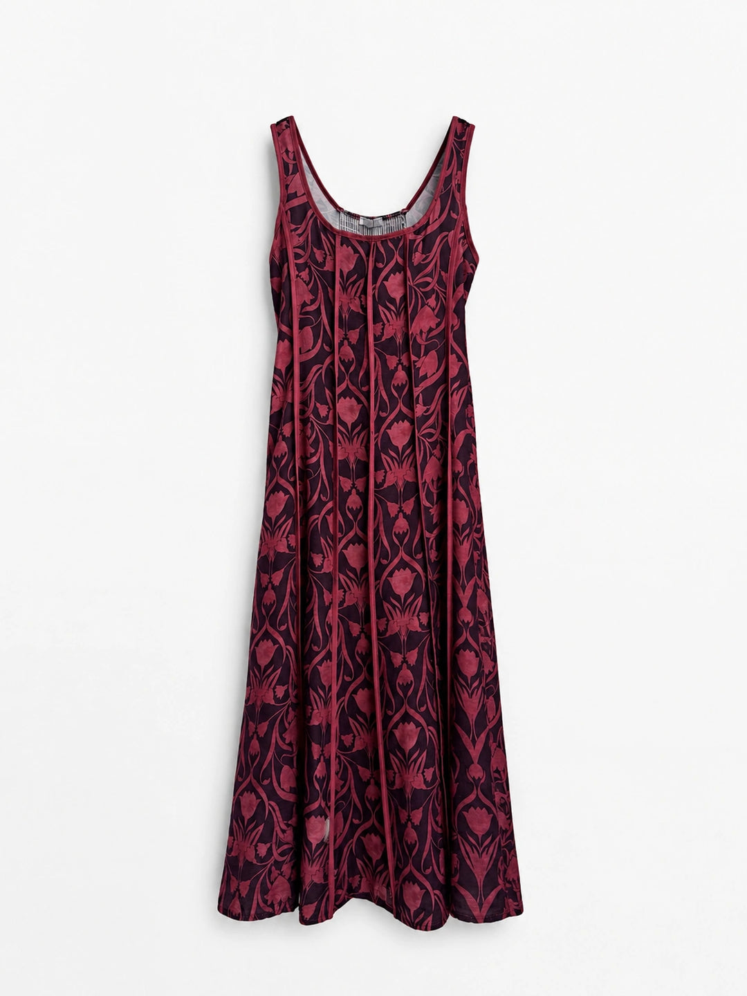 Vestido Largo Estampado Floral para Mujer