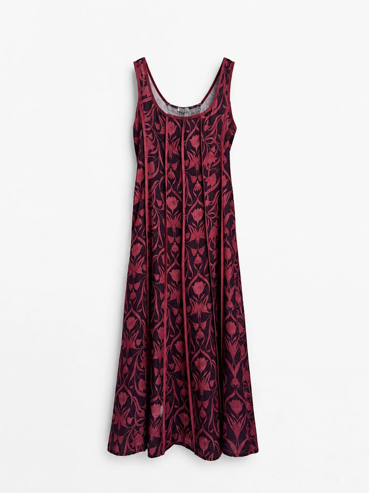 Vestido Largo Estampado Floral para Mujer