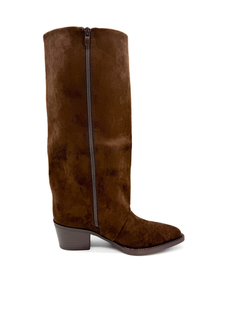 Botas Altas detalles Remaches Metálicos