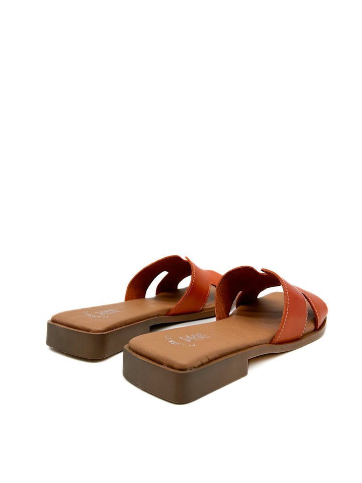 Sandalias Mules  Piel Mujer