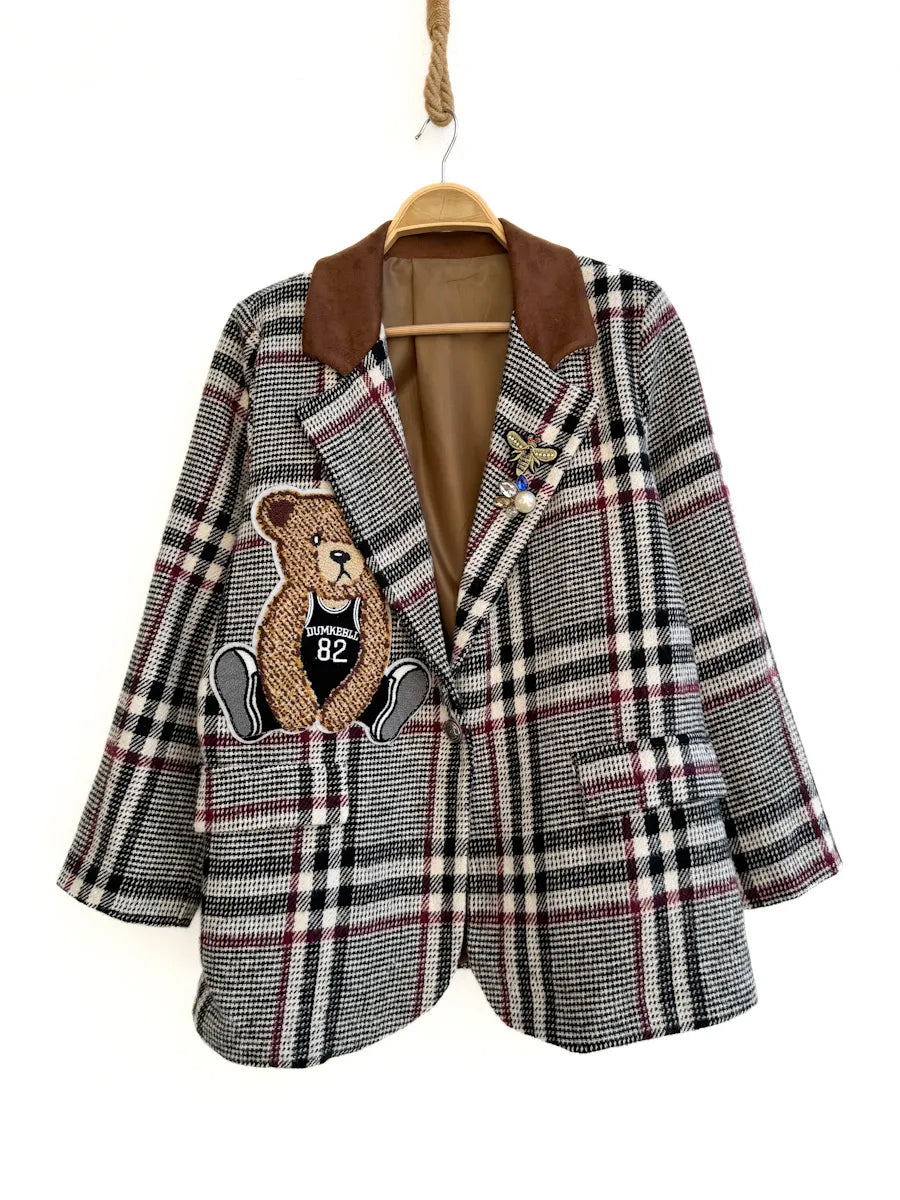 Blazer Oso 6965 Camel Única