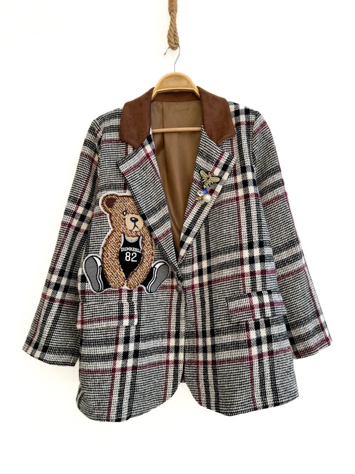 Blazer Oso 6965 Camel Única