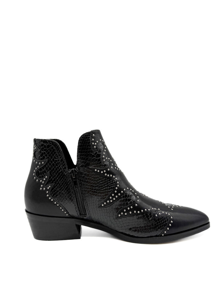 Botines cowboy Modernas con Detalles de Tachas Corina M5792