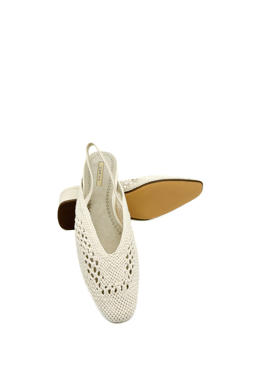 Zapatos Destalonado Crochet Corina M5327