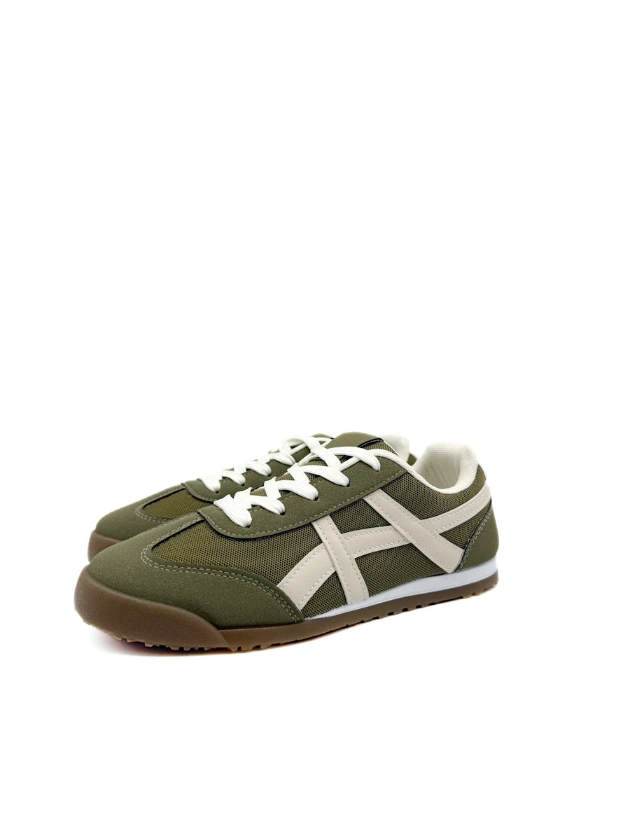 Zapatillas Retro Casual - Suela Goma y Malla Transpirable
