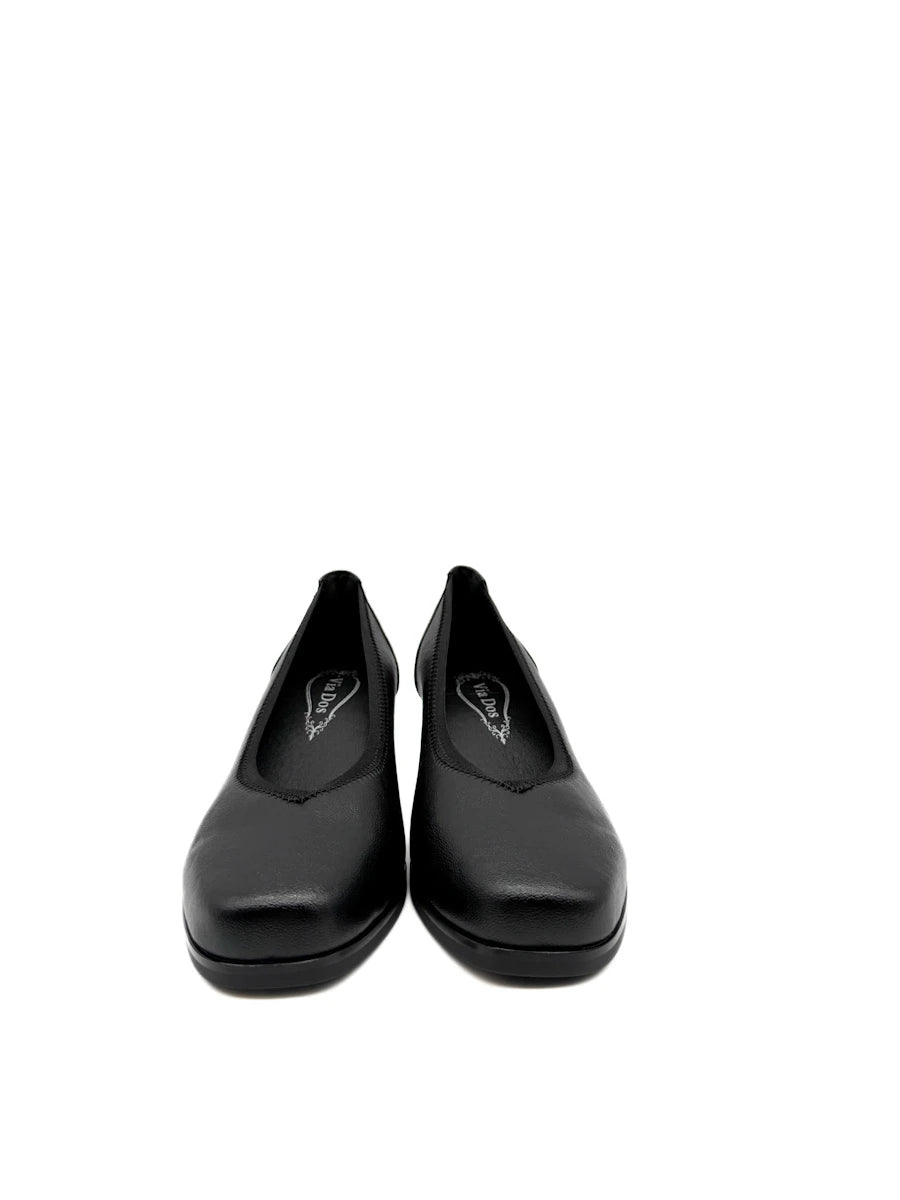Zapatos Elegantes De Vestir Con Tacón Ancho Y Puntera Cuadrada Para Mujer