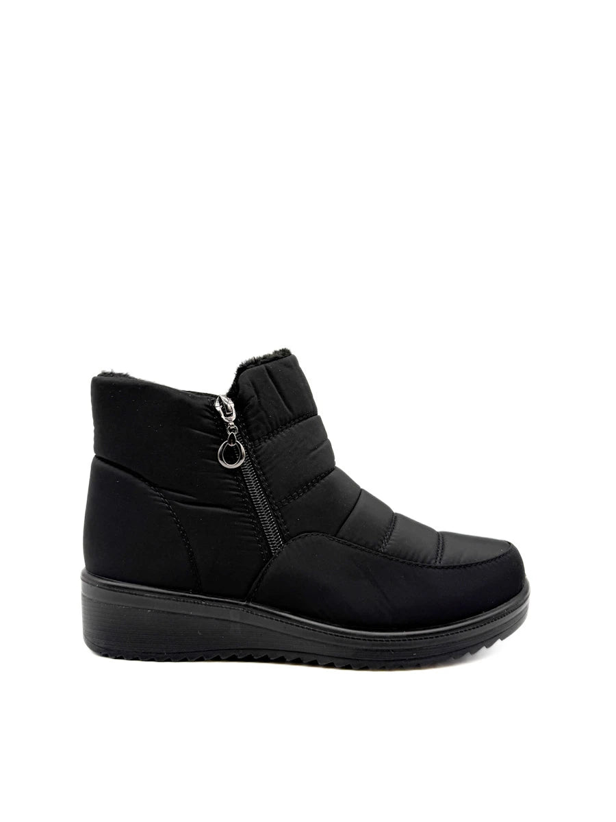Botines de Nieve Impermeables con Doble Cremallera