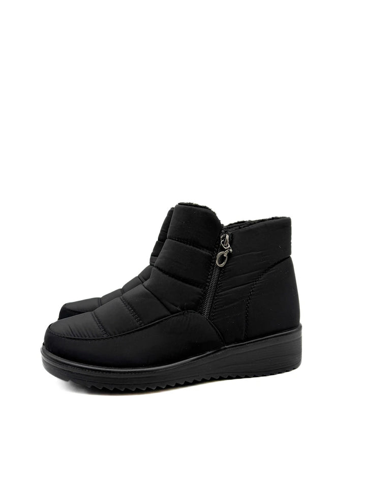 Botines de Nieve Impermeables con Doble Cremallera y Forro Peluche