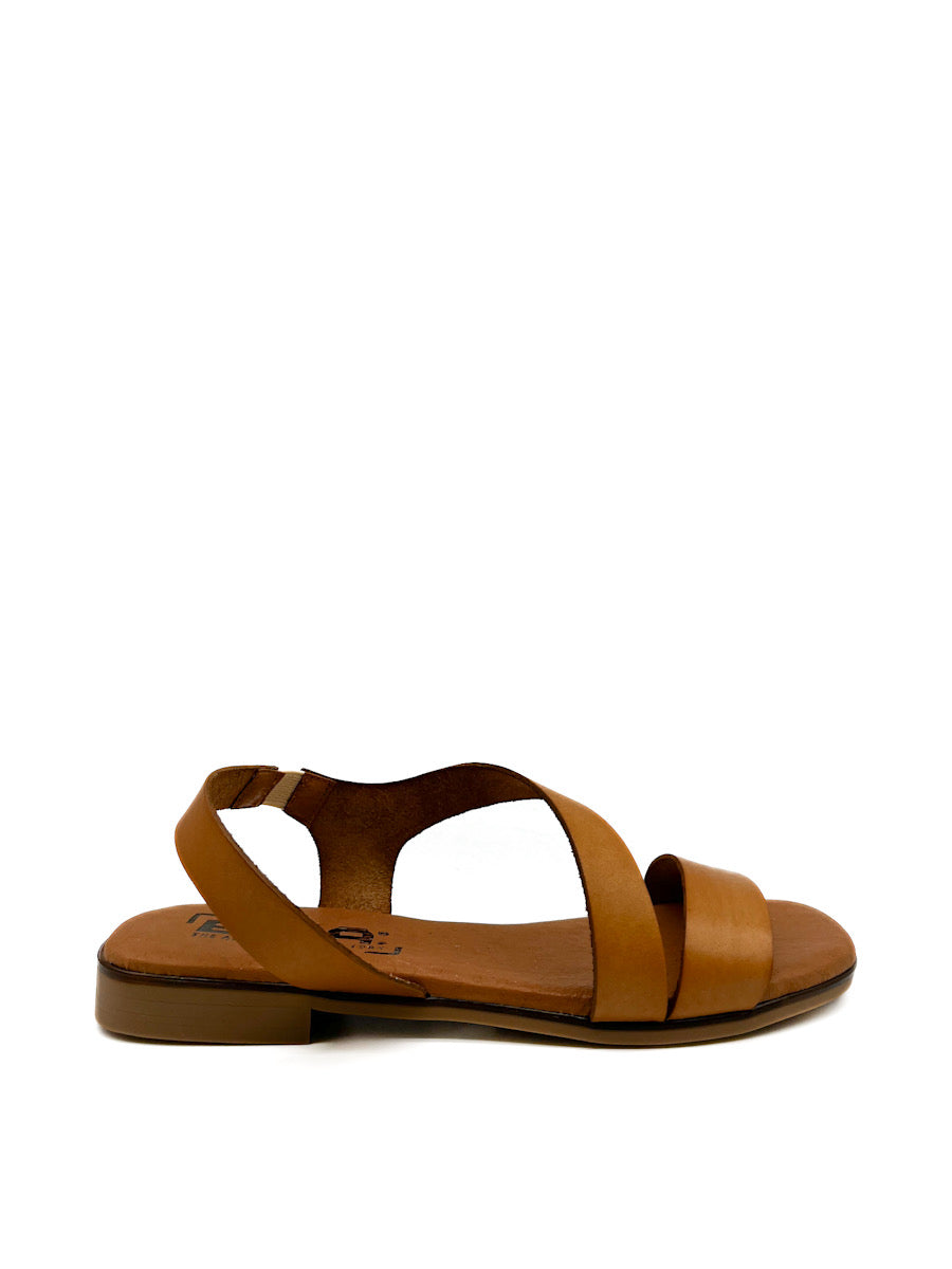 Sandalias Planas Piel Referencia 10477 Cuero