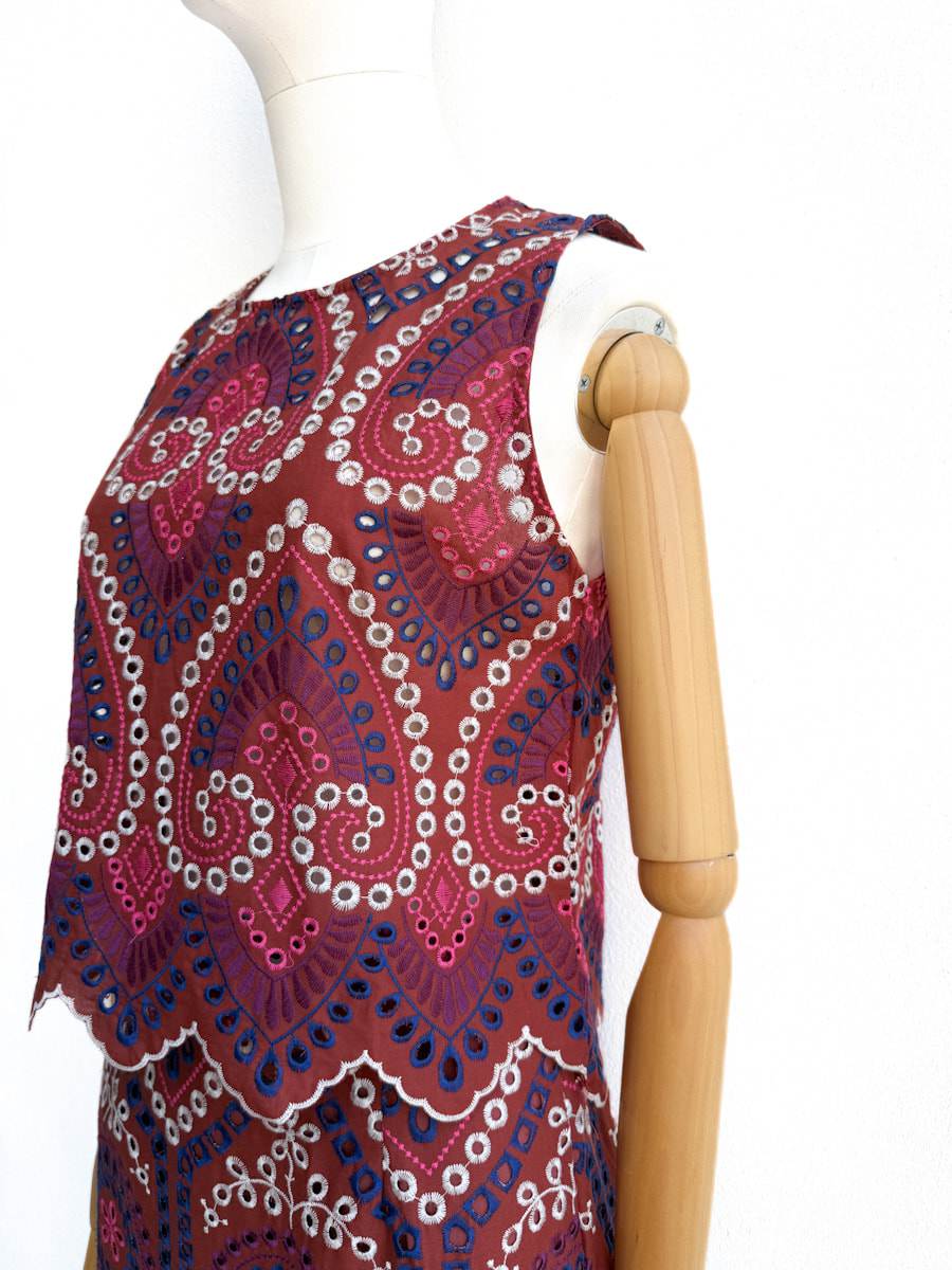 Conjunto de Blusa y Falda Bohemio