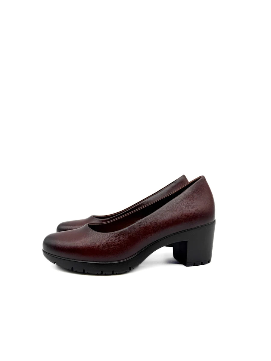 Zapatos de Salón con Tacón Ancho y Plataforma Cómodos