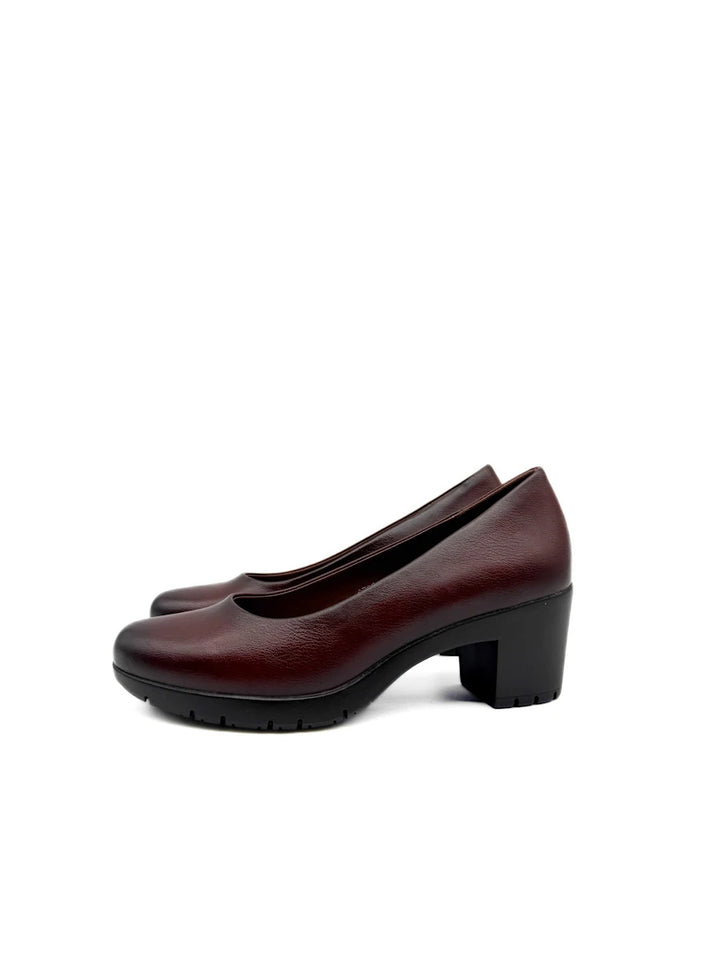 Zapatos de Salón con Tacón Ancho y Plataforma Cómodos
