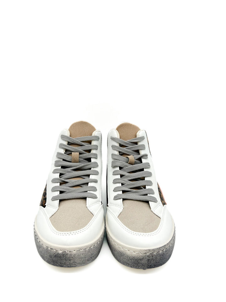 Zapatilla Alta Leopardo WX128