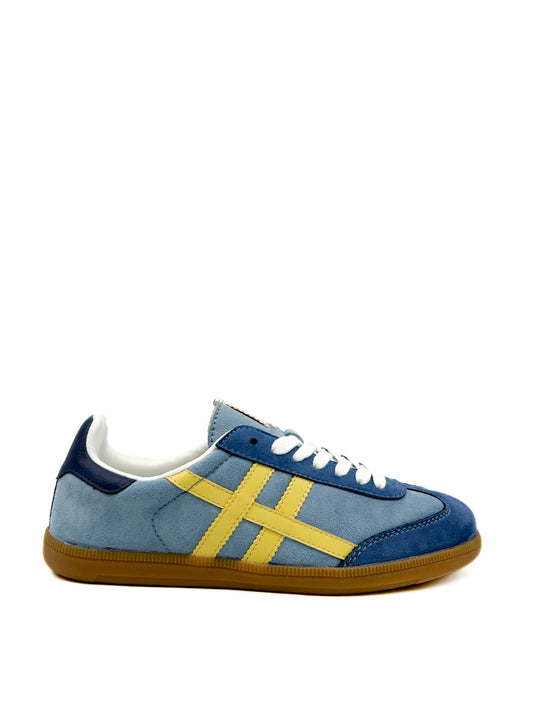 Zapatillas Deportiva Mujer Corina M5075 Azul amarillo