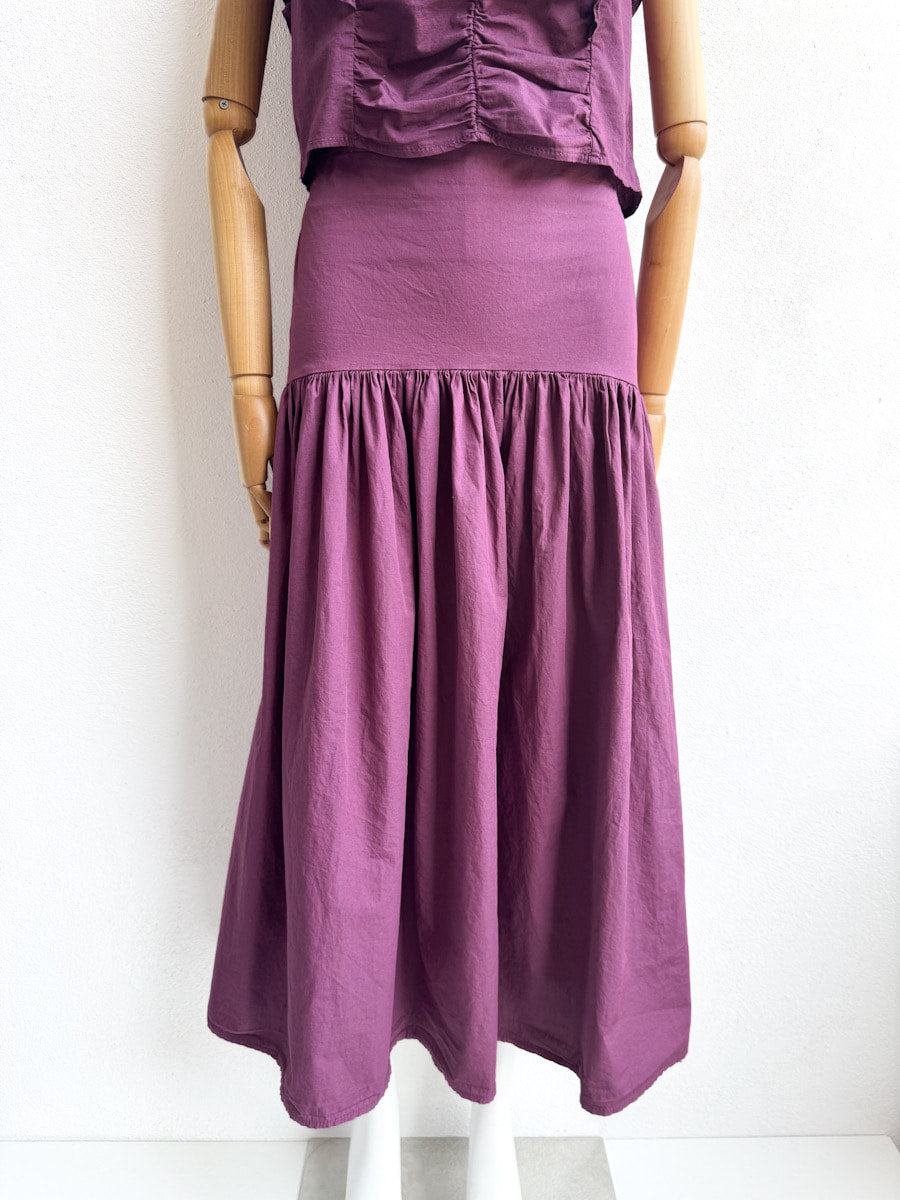 Conjunto Romántico-Blusa y Falda por Separado