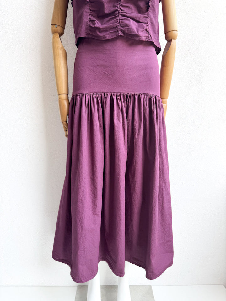 Conjunto Romántico-Blusa y Falda por Separado