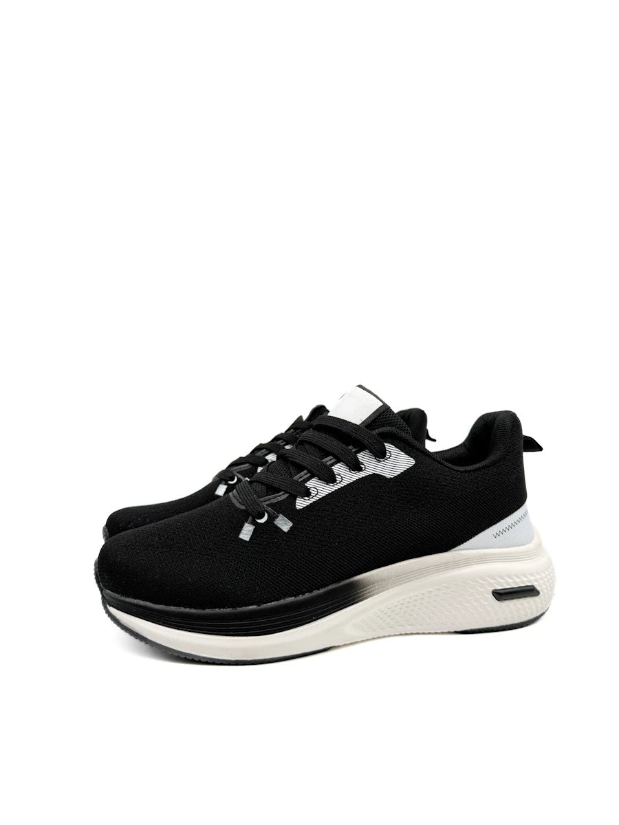 Zapatillas Deportivas de Malla Transpirable con Suela Gruesa Amortiguada