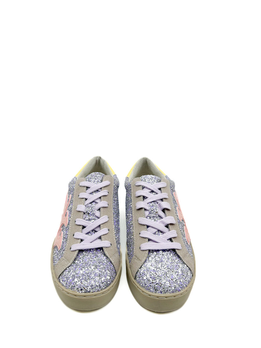 Zapatillas Purpurina Para Mujer Referencia H9065