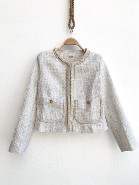 Chaqueta Corta Blanco