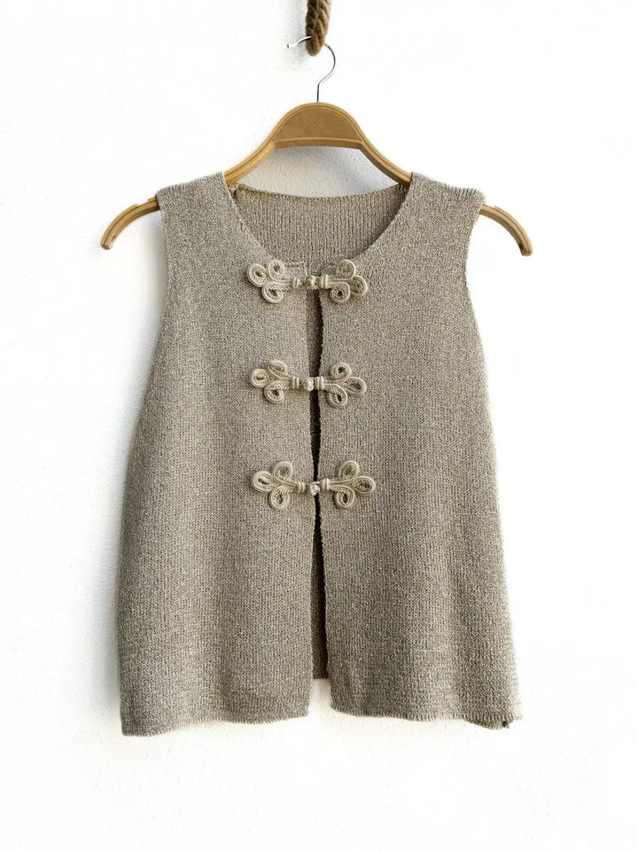 Chaleco Dorado Dorado única