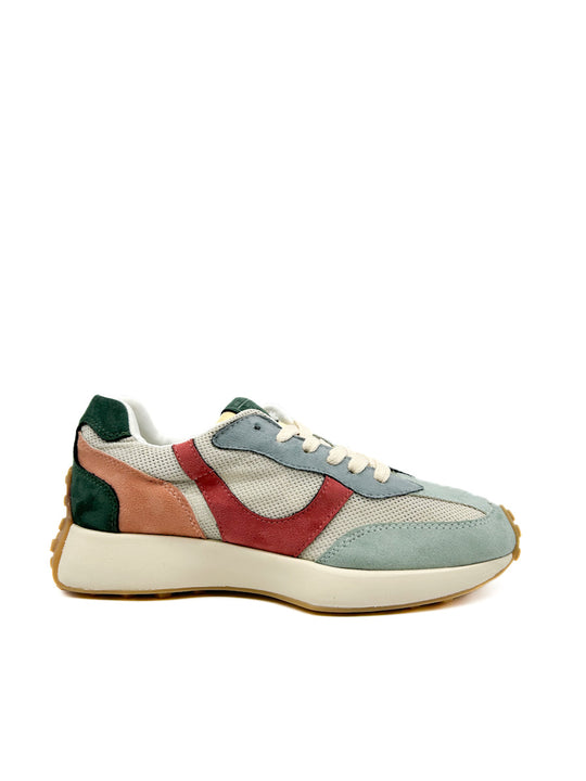 Zapatilla de Deportiva Corina Referencia M5105 Celeste Rosa