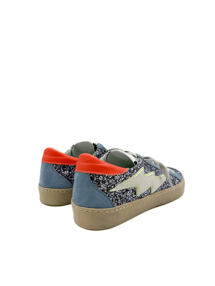 Zapatillas Rayo Purpurina Corina