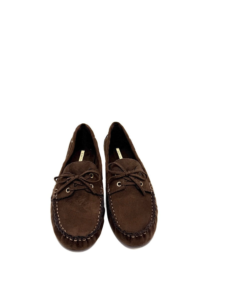 Mocasines Clásicos en Antelina Estilo Elegante Corina M5685