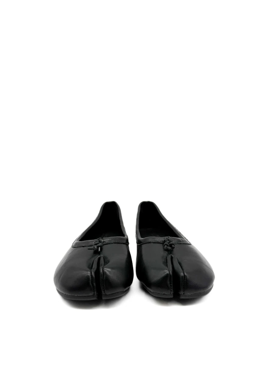 Bailarinas Planas de Puntera Dividida con Lazada