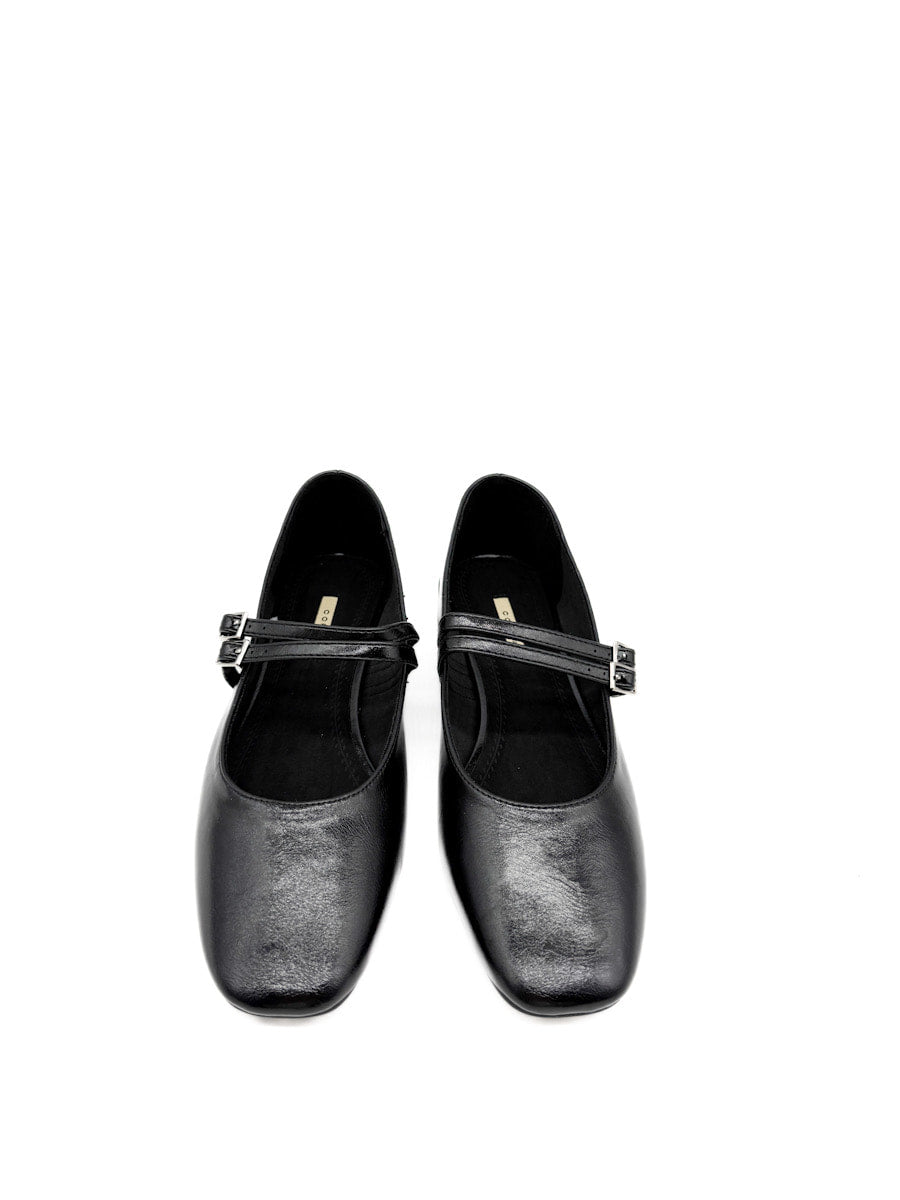 Zapatos Mary Jane con Tacón bajo y Correas Dobles Corina M5645