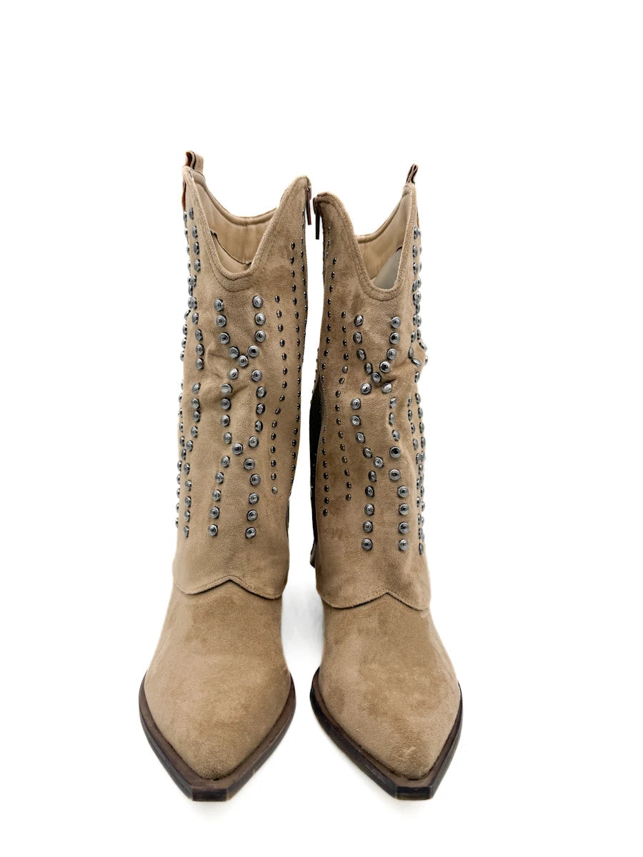 Botas Cowboy con Tachuelas Metálicas