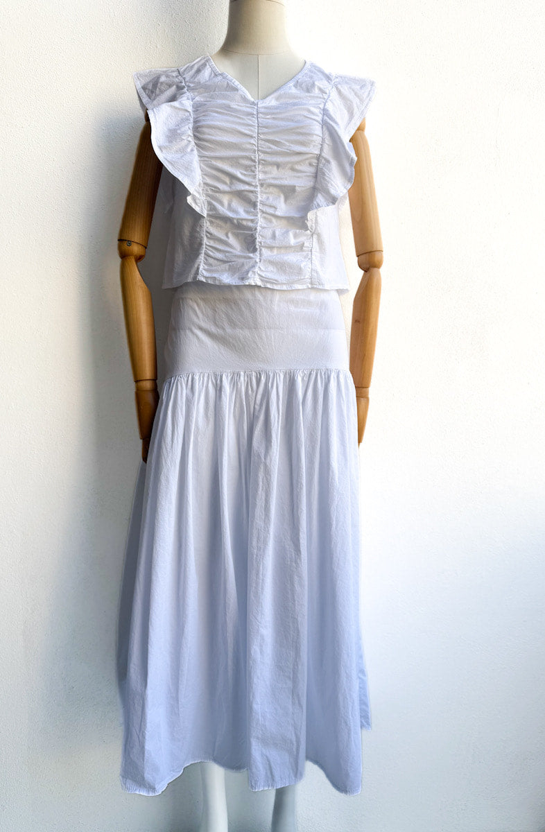 Conjunto Romántico-Blusa y Falda por Separado