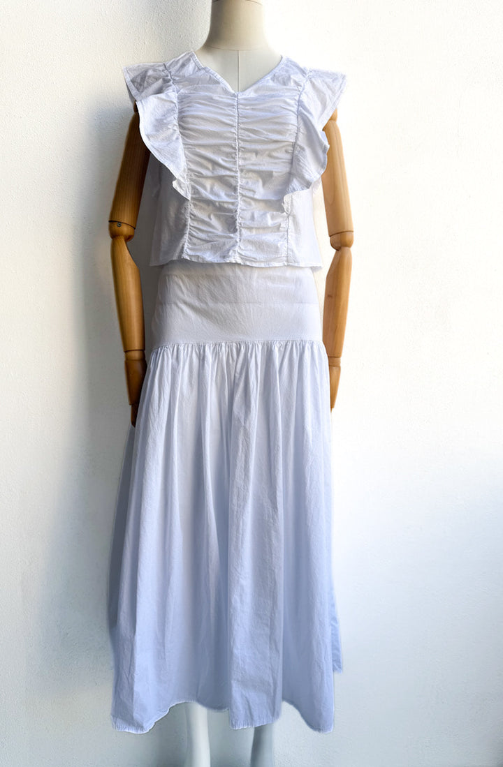 Conjunto Romántico-Blusa y Falda por Separado