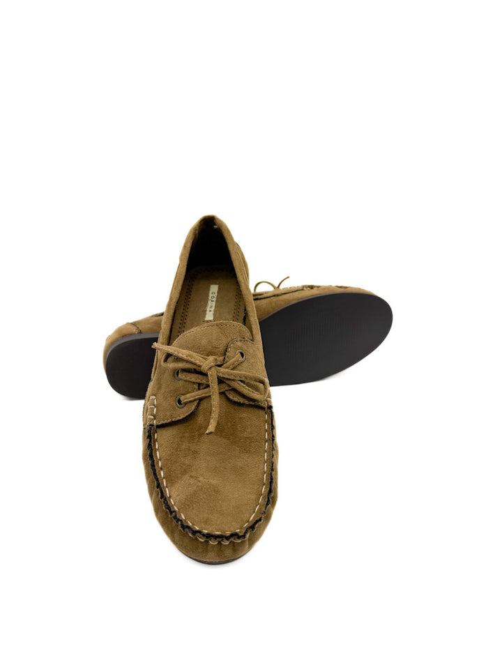 Mocasines Clásicos en Antelina Estilo Elegante Corina M5685
