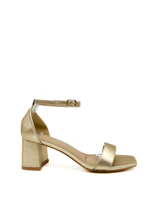 Sandalias Fiesta Metalizadas Referencia A2402 Oro