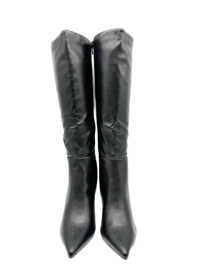 Botas Altas de Tacón de Aguja y Punta Afilada
