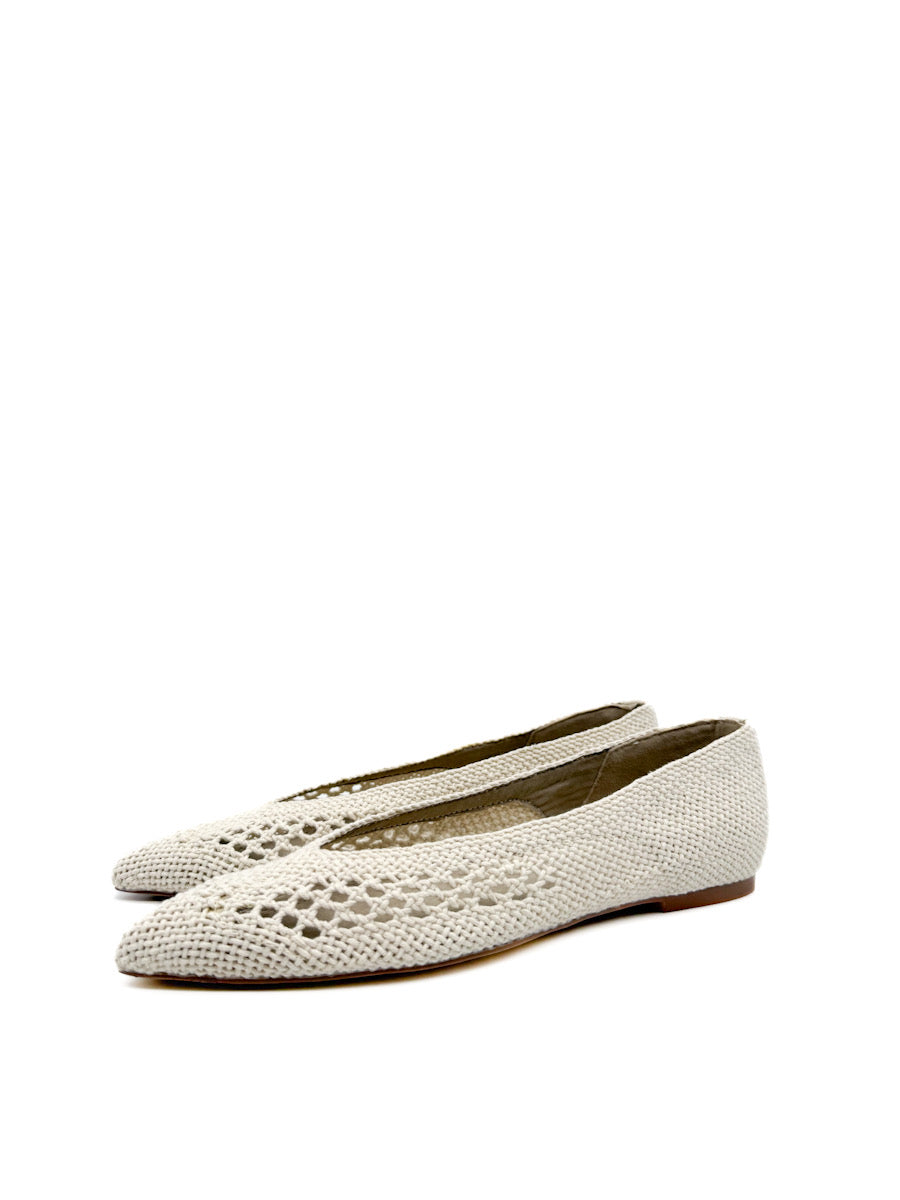 Bailarinas Planas Crochet Corina M5191