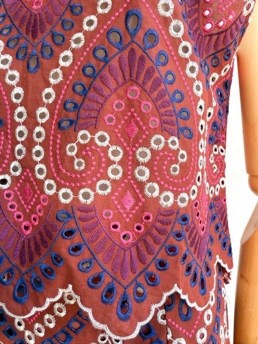 Conjunto de Blusa y Falda Bohemio