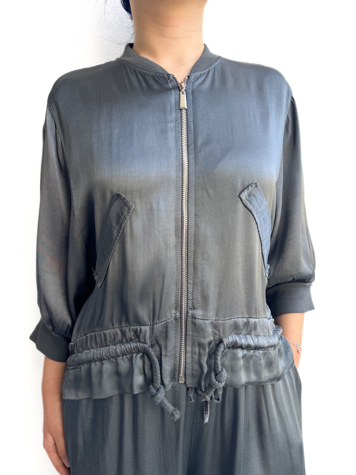 BOMBER SATINADA