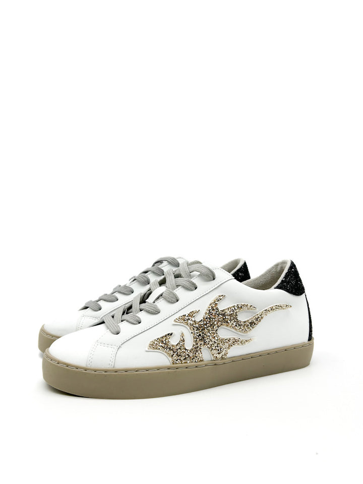 Zapatillas Purpurina Para Mujer Referencia H9065