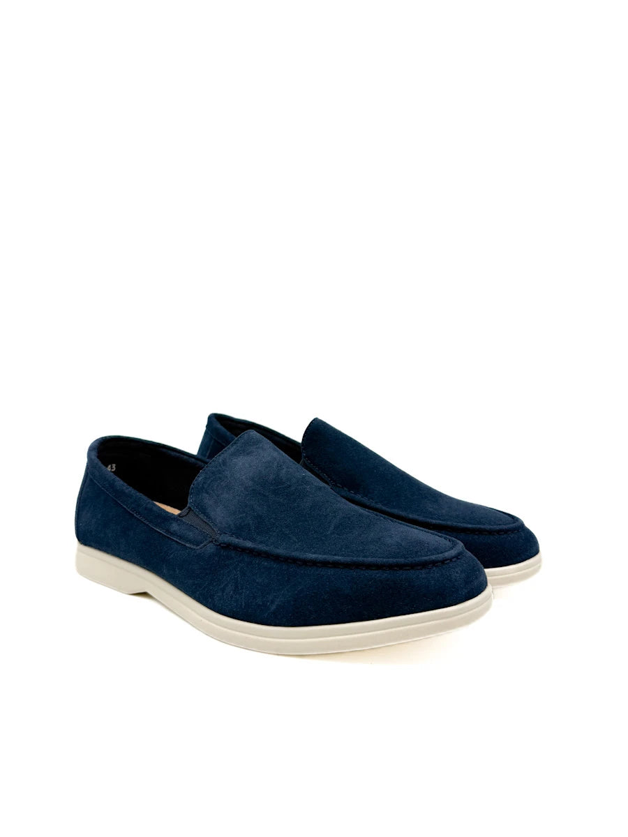 Mocasines de Antelina Casual para Hombre - Zapatos de Estilo Slip-On con Suela Confort - Elegancia Relajada