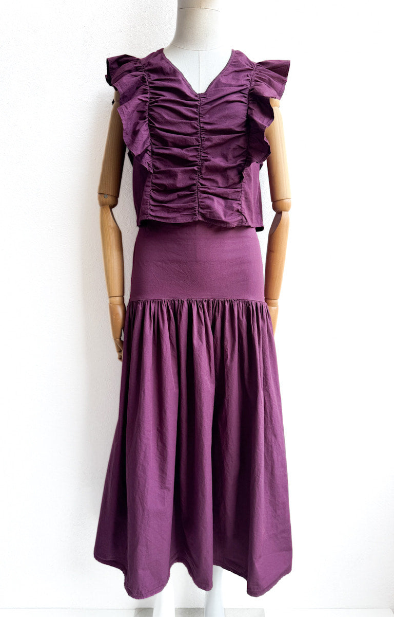 Conjunto Romántico-Blusa y Falda por Separado