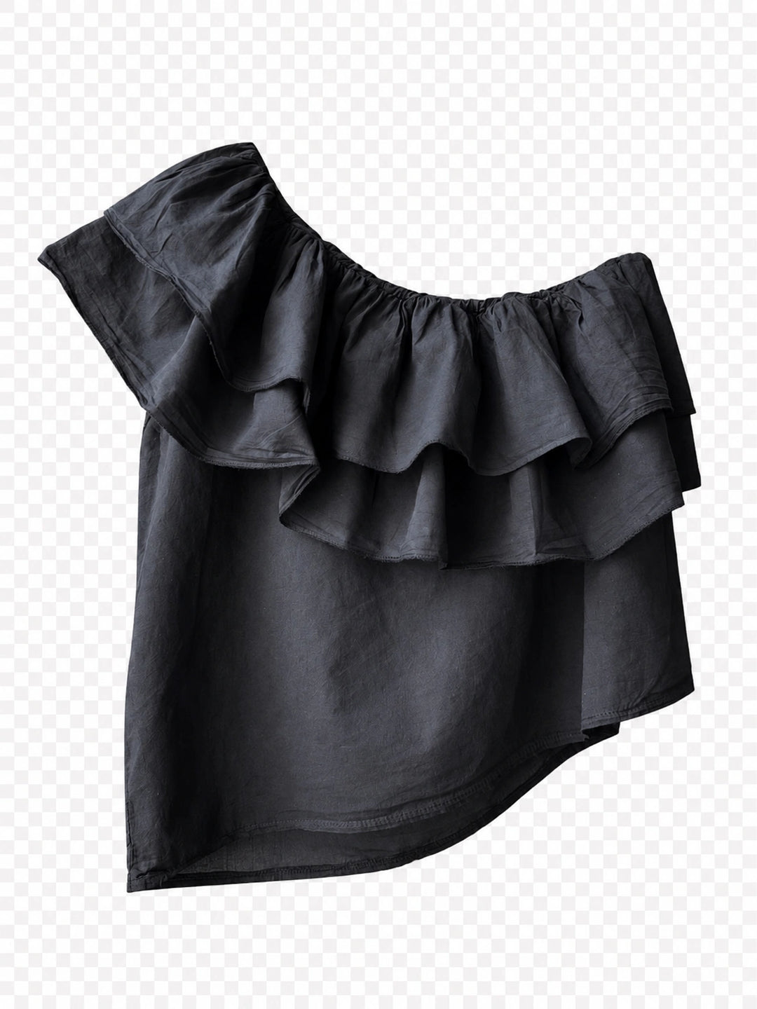 Blusa One Shoulder con Volantes | Elegancia y Estilo