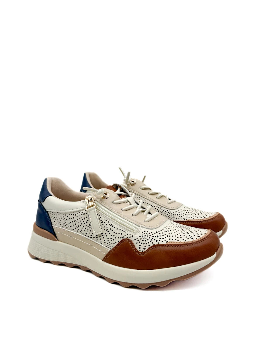 Zapatillas Casual Combinadas con Cremallera - Edición Urbana
