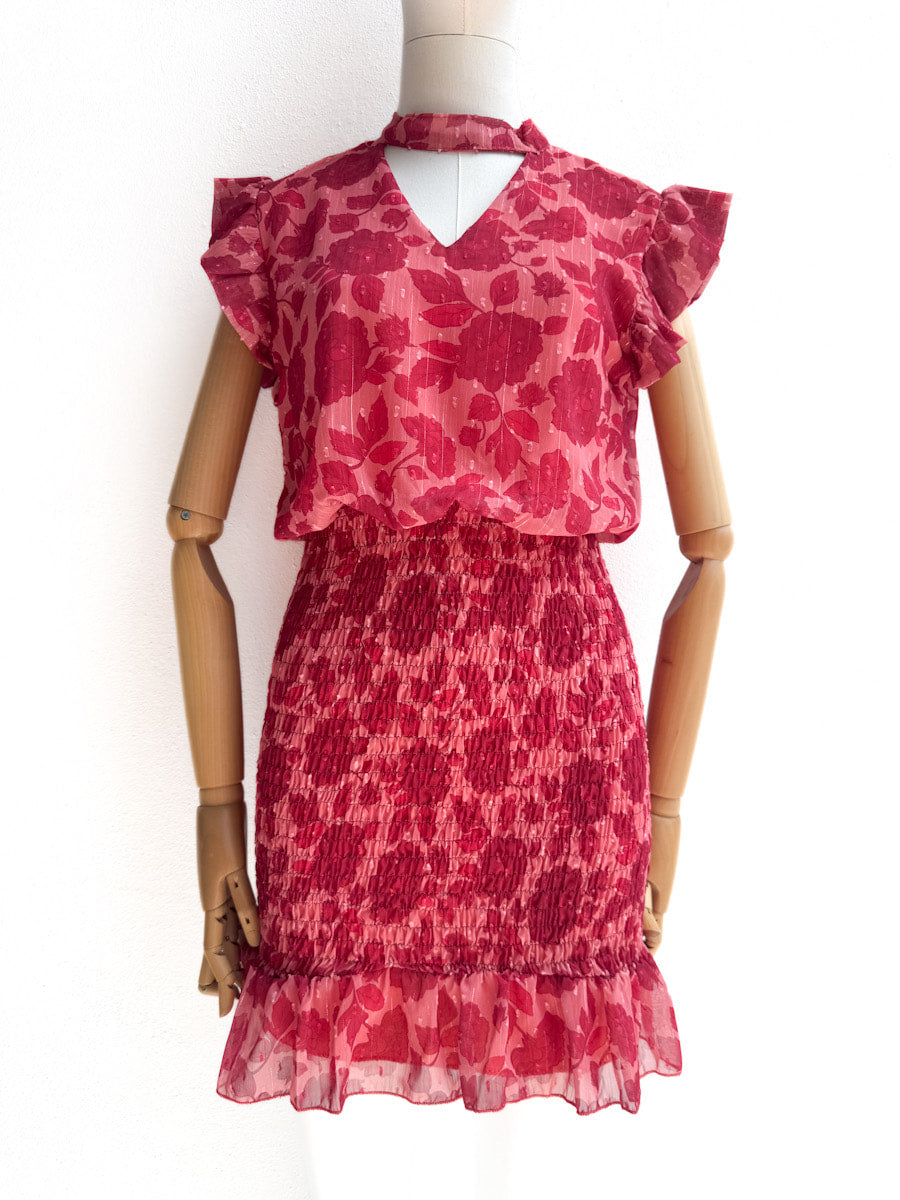 Vestido Floral Estilo Romántico